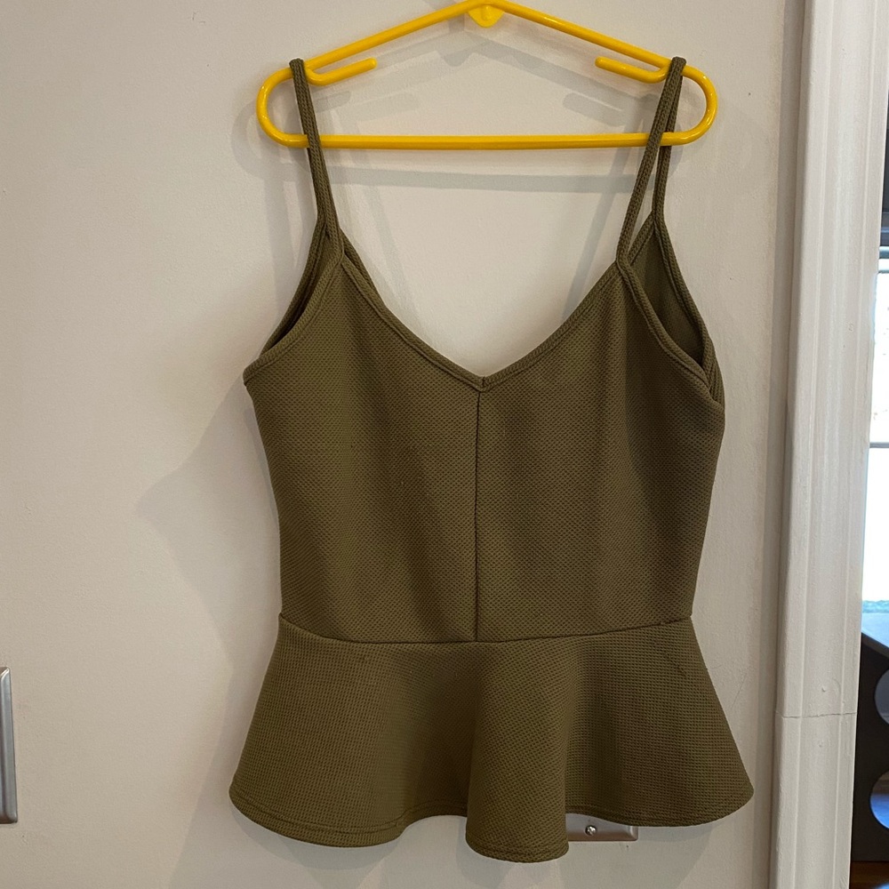 Peplum top